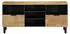 vidaXL TV-Schrank Braun 100x33x46cm Massivholz Mango (4017738)