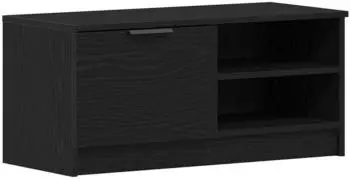 vidaXL TV-Schrank Schwarz Eiche-Optik 80x35x36,5cm Holzwerkstoff (862745)