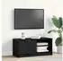 vidaXL TV-Schrank Schwarz Eiche-Optik 80x35x36,5cm Holzwerkstoff (862745)