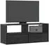 vidaXL TV-Schrank Schwarz 100x31x39,5cm Holzwerkstoff und Metall (848929)