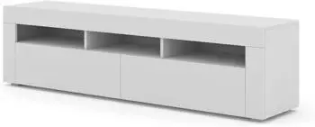 Bim Furniture Moreno TV-Lowboard 160cm, hängend oder stehend, Weiß Matt