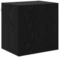vidaXL TV-Wandschrank Schwarz Eichen-Optik 40,5x30x40cm Holzwerkstoff