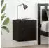 vidaXL TV-Wandschrank Schwarz Eichen-Optik 40,5x30x40cm Holzwerkstoff (882937)