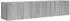vidaXL TV-Schrank-Set 2-tlg. Grau Sonoma Holzwerkstoff (3120279)