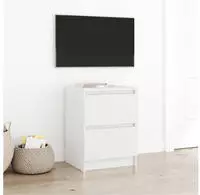 vidaXL TV-Schrank Wei&szlig; 40x35x54 cm Holzwerkstoff