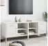 vidaXL TV-Schrank 2er-Set Stahl Weiß 68x39x50,5cm (843005)