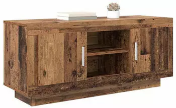vidaXL TV-Schrank Altholz-Optik 102x35x45cm