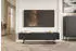 Selsey Veldio TV-Lowboard 175cm Riffelfronten Metallgestell Schwarz