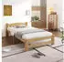 OKWISH Esstisch rund, MDF Tischplatte, Metallgestell, Weiß mit Marmormuster, 100x100x75cm