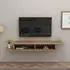 Hanah Home TV-Schrank Melamin Atlantik-Kiefer 120x29,6x18,2cm (550ARN2196)
