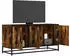 vidaXL TV-Schrank Räuchereiche 100x35x50cm Holzwerkstoff & Metall (848831)