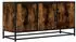 vidaXL TV-Schrank Räuchereiche 100x35x50cm Holzwerkstoff & Metall (848831)