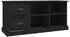 vidaXL TV-Schrank Schwarz 102x35,5x47,5cm Sperrholz (816177)
