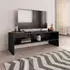 vidaXL TV-Schrank Schwarz 120x40x40cm Holzwerkstoff (800037)