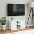 vidaXL ODDA TV-Schrank weiß 79x24x40cm Massivholz Kiefer (4103604)