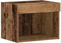 vidaXL TV-Schrankset 40 x 30 x 30 cm Altholz Holzwerkstoff