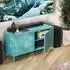 Jan Nowak ROSA TV-Schrank Metall, 115x60x40cm, meeresblau
