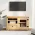 vidaXL Corona TV-Schrank 100x45x58cm, Massivholz Kiefer, braun (4005669)