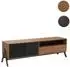 MCW TV-Rack O40 mit Schubladen, Türen, MDF/Metall, 48x155x40cm, natur (MCW-O40)