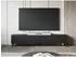 Mirjan24 Phuket 190 TV-Lowboard mit 4 Klappen, gedämpftes Schließsystem, 190x40x32cm, schwarzer Graphit