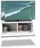 Vladon Lowboard Lana 80 2er-Set, weiß matt / schwarz hochglanz, 80x29x37cm (Lana 80)