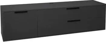 M&auml;usbacher Bonnie Lowboard anthrazit matt, 168x47x45cm (37326554-0)