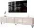Lookway Colgante 200 TV-Schrank hängend, Kaschmir Hochglanz, LED, 200x49x40cm (800001540758)