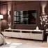 Lookway Colgante 200 TV-Schrank hängend, Kaschmir Hochglanz, LED, 200x49x40cm (800001540758)