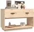 vidaXL TV-Schrank 90x40x60cm Massivholz Kiefer, braun (821522)