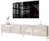 Lookway Colgante 200 TV-Schrank hängend, Kaschmir Hochglanz, LED, 200x50x40cm