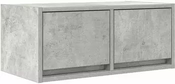 vidaXL TV-Schrank betongrau 60x31x25,5 cm Holzwerkstoff (861496)