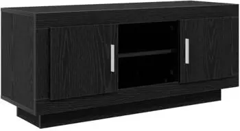 vidaXL TV-Schrank Holzwerkstoff schwarz Eichen-Optik 102x35x45cm (880533)