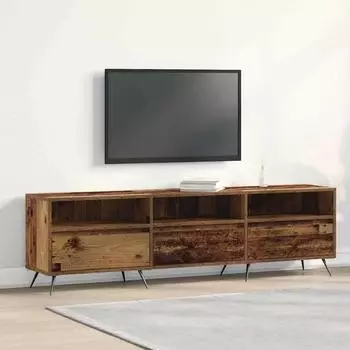 vidaXL TV-Schrank Altholz 150x30x44,5 cm