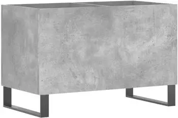 vidaXL Plattenschrank 74,5x38x48 cm Holzwerkstoff, betongrau (831736)