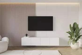 ALTDECOR ELIO-W Lowboard h&auml;ngend, wei&szlig;, 200x40x40cm (ELIO-W)