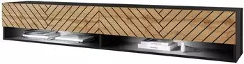 Mirjan24 TV-Lowboard Lucius A180 MDF, RGB LED, 180x33x30cm (A180)