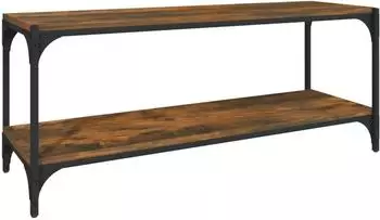 vidaXL TV-Schrank R&auml;uchereiche 100x33x41cm Holzwerkstoff und Stahl (819349)