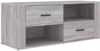 vidaXL TV-Schrank Holzwerkstoff grau Sonoma 100x35x40cm (823105)