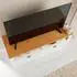 Idimex Bolton TV-Lowboard Kiefer massiv, 2 Schubladen, weiß/braun (80130)