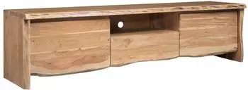 Massivmoebel24 TV-Board Pure Acacia Akazie Massivholz 191x45x50cm natur lackiert (#702)