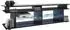 Vladon Movie V3 Lowboard mit TV-Aufsatz, 8 Fächer, LED-Beleuchtung, schwarz matt/Hochglanz (138,5x39x37,5cm)