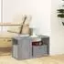 vidaXL TV-Schrank Grau Sonoma, Holzwerkstoff, 60x24x32cm (816030)