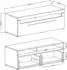 Masseno Tullia TV-Lowboard 140x50x52cm, 2 Schubladen, weiß (2497FJ41)