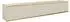Masseno VENEZIA TV-Lowboard 3 Türen 175x32x30cm beige (ORO RTV-175 BEŻOWY)