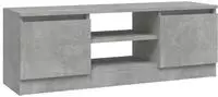 vidaXL TV-Schrank mit T&uuml;r Betongrau 102x30x36 cm