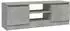 vidaXL TV-Schrank mit Tür, betongrau, 102x30x36cm (823354)
