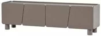 Woood Root TV-M&ouml;bel Kiefernholz truffle braun, 200cm