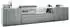 Vladon Lowboard Mogan 2 Türen, weiß matt/Avola-Anthrazit, 181x39x35cm