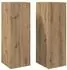 vidaXL TV-Schrank 2er-Set Handwerksoptik 30,5x30x90cm Sperrholz (856397)