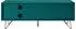 SalesFever Bolton Lowboard MDF 120x40cm, 1 Schublade, 1 Klappfach, petrol/gold (392997)